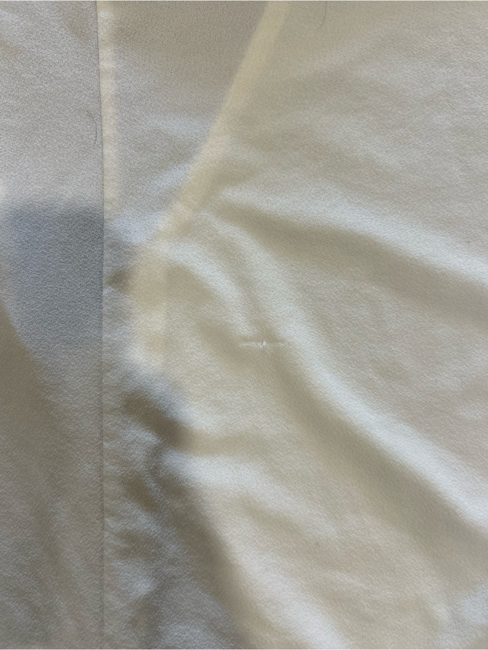 Dynamite White Button-Front Tie Crop Top - Picture 4 of 4